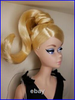 Classic Black Dress Blonde Silkstone Barbie Doll 2015 Gold Label Mattel Dkn07