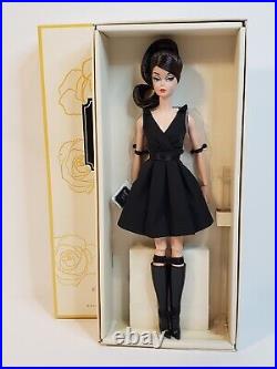 Classic Black Dress Brunette Silkstone Barbie Doll 2016 Mattel Dwf53 Nrfb
