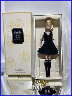 Classic Black Dress Silkstone Barbie Doll Fashion Model Collection Gold Label