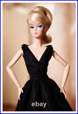 Classic Black Dress Silkstone Barbie Fashion Model Collection Gold Label NRFB