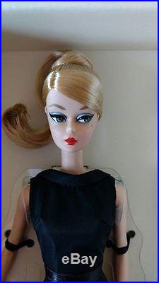Classic Black Dress Silkstone Barbie NRFB Portuguese Doll Convention 2016