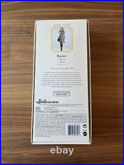 Classic Camel Coat Silkstone Barbie Doll NRFB DGW54 Gold Label