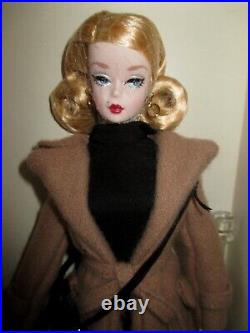 Classic Camel Coat Silkstone Barbie NRFB Fashion Model Collection Gold Label