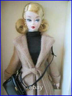 Classic Camel Coat Silkstone Barbie. NRFB Gold Label Mint