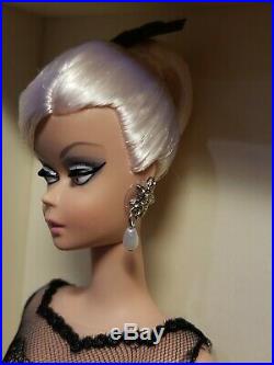 Cocktail Dress Silkstone Barbie Doll Gold Label 2012 Mattel #x8253 Mint Nrfb