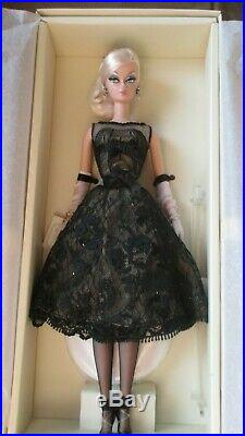 Cocktail Dress Silkstone Barbie Nrfb Gold Label Mattel X8253