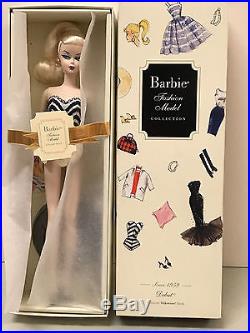Debut Barbie Doll from the Silkstone Fashion Model Collection NRFB wt box tissue