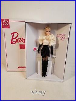 Diamond Jubilee 2019 Convention Silkstone Barbie Doll Platinum Mattel Signed