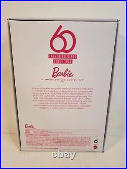 Diamond Jubilee 2019 Convention Silkstone Barbie Doll Platinum Mattel Signed