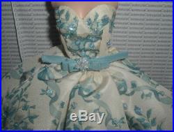 Dress Only Barbie Doll Silkstone Provencale Blue & White Gown Accessory Clothes