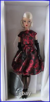 ELEGANT ROSE COCKTAIL DRESS SILKSTONE BARBIE NRFB FJH77 Excellent box