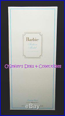 EVENING GOWN 2012 BFMC SILKSTONE DOLL Gold Label 5700 (AA) Barbie W3426 NRFB C9