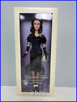 Elizabeth Taylor Violet Eyes Barbie Doll Silkstone Body Gold Label Mattel W3495