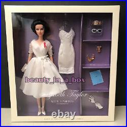 Elizabeth Taylor White Diamonds Silkstone Barbie Doll Gold Label Giftset