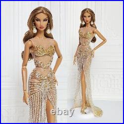 Evening Gown Mermaid Dress Fashion Royalty Fr2 Nuface Silkstone Barbie Doll D059