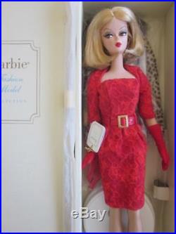 Excellent Gold Label Barbie Silkstone Doll RED HOT REVIEWS COA Original Box +