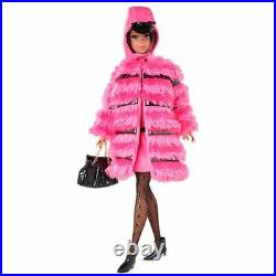 FUCHSIA FUR FRANCIE 2012 AA SILKSTONE Barbie Doll Gold Label BFMC W3517 NRFB