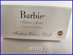 Fashion Editor Barbie 2000 Silkstone Fao Schwarz Limited Edition