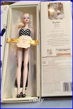 Fashion Model DEBUT Silkstone Barbie Item #N5006 NRFB 50th Anniv. Bad Box