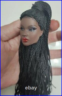 Fashion OOAK Nadja Doll Head FR Royalty Perfect Barbie Silkstone