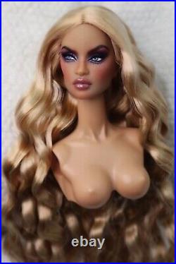 Fashion Royalty OOAK Dominique Doll Head Poppy Parker Integrity Toys Barbie