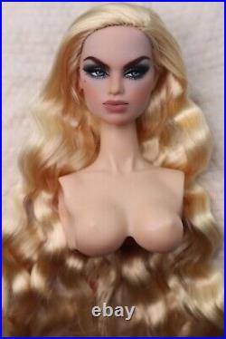 Fashion Royalty OOAK Stone Doll Head Poppy Parker Integrity Toys Barbie