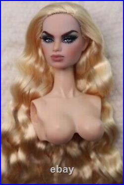 Fashion Royalty OOAK Stone Doll Head Poppy Parker Integrity Toys Barbie