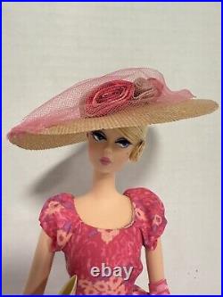 Fashionably Floral Silkstone Barbie Doll Gold Label With Extra Dress