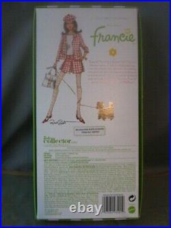 Francie Silkstone Check Please Doll Nrfb With Gold Label T7943 Barbie Line