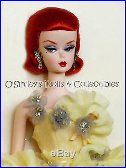 GALA GOWN'12 BFMC SILKSTONE DOLL Gold Label 6500 RED-HEAD Barbie W3496 NRFB C10