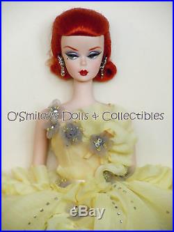 GALA GOWN'12 BFMC SILKSTONE DOLL Gold Label 6500 RED-HEAD Barbie W3496 NRFB C10