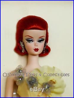 GALA GOWN'12 BFMC SILKSTONE DOLL Gold Label 6500 RED-HEAD Barbie W3496 NRFB C10