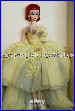 GALA GOWN'12 BFMC SILKSTONE DOLL Gold Label 6500 RED-HEAD Barbie W3496 NRFB C10