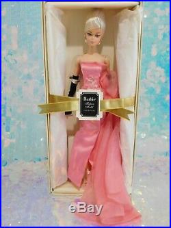Glam Gown Barbie Doll Gold Label Collection Silkstone Body 2016 Mattel NRFB M112