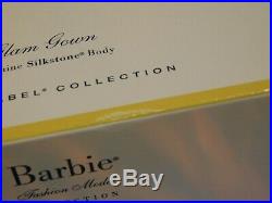 Glam Gown Barbie Doll Gold Label Collection Silkstone Body 2016 Mattel NRFB M112