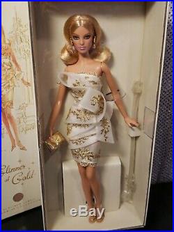 Glimmer Of Gold Silkstone Barbie Doll Platinum Bfc Exclusive Mattel R4495 Nrfb