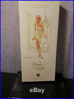 Glimmer Of Gold Silkstone Barbie Doll Platinum Bfc Exclusive Mattel R4495 Nrfb