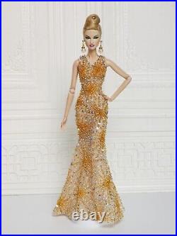 Gold Fireworks Evening Gown Dress Fashion Royalty Fr2 Nuface Silkstone Barbie