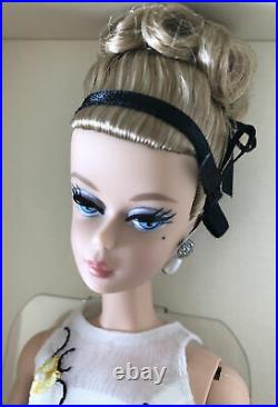 Gold Label Classic Cocktail Dress Drop Earrings Silkstone Poseable Barbie Doll