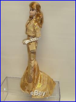 Golden Gala Silkstone Barbie Hang Tag 50th Anniversary 2009 Convention MINT