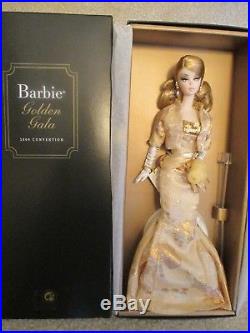 Golden Gala Silkstone Barbie NRFB 50th anniversary Convention 2009 Wash. D. C
