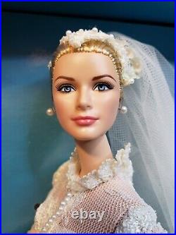 Grace Kelly The Bride Silkstone Barbie Doll 2011 Gold Label Mattel T7942 Nrfb