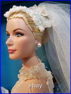 Grace Kelly The Bride Silkstone Barbie Doll 2011 Gold Label Mattel T7942 Nrfb