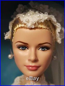 Grace Kelly The Bride Silkstone Barbie Doll 2011 Gold Label Mattel #t7942 Nrfb
