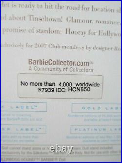 HOLLYWOOD BOUND SILKSTONE BARBIE NRFB BFMC WITH SHIPPER Only 4000 WithW