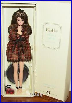 Highland Fling Silkstone Barbie #J0939 NRFB 2005 Gold Label Lingerie Pajamas