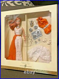 Hollywood Hostess Silkstone Barbie Doll Giftset Gold Label Mattel Redhead New