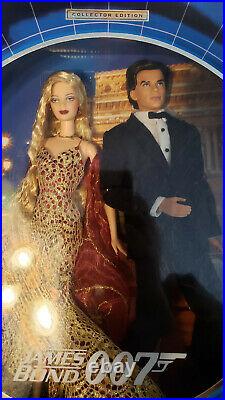 James Bond 007 Collector's Edition Ken and Barbie 2002 Gift Set NRFB