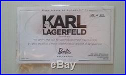 KARL LAGERFELD Platinum Barbie NFRB 679 OUT OF 999 SOLD
