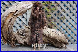 Leopard Print Mink Fur Coat & Hat 4 Silkstone Fashion Royalty dollsdimitha